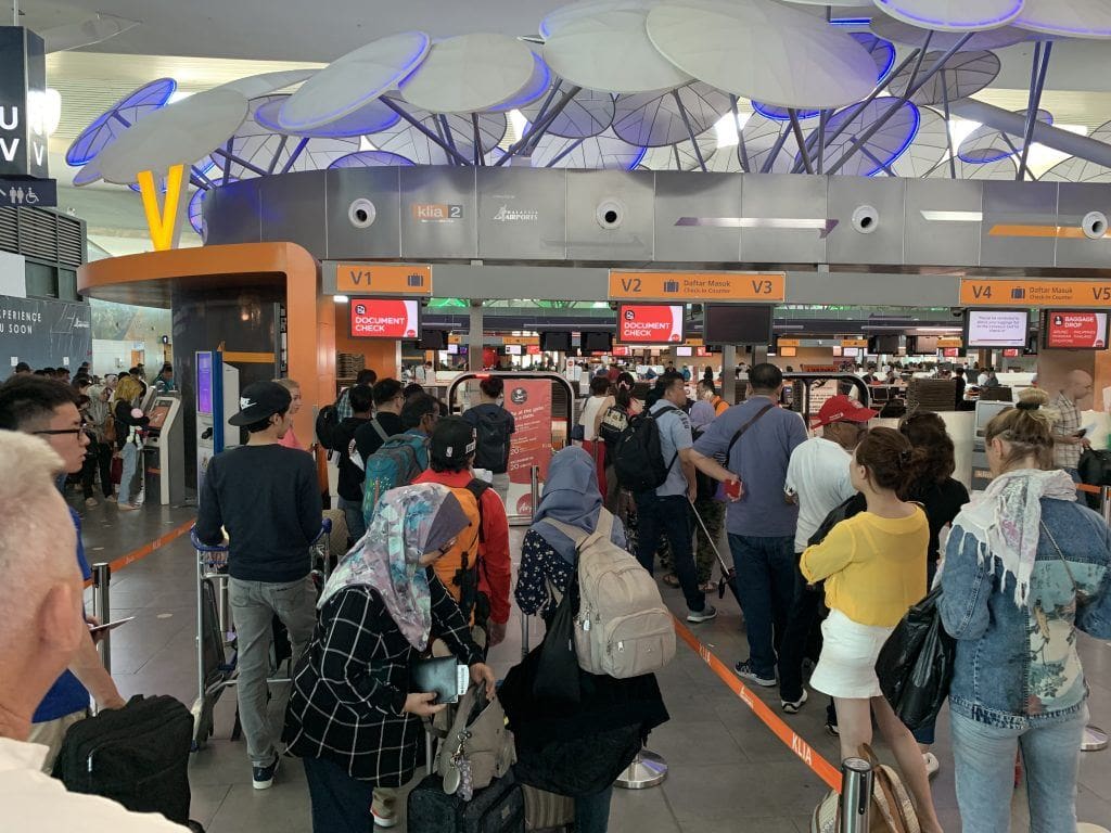 AirAsia Hot Seat check in Kuala Lumpur