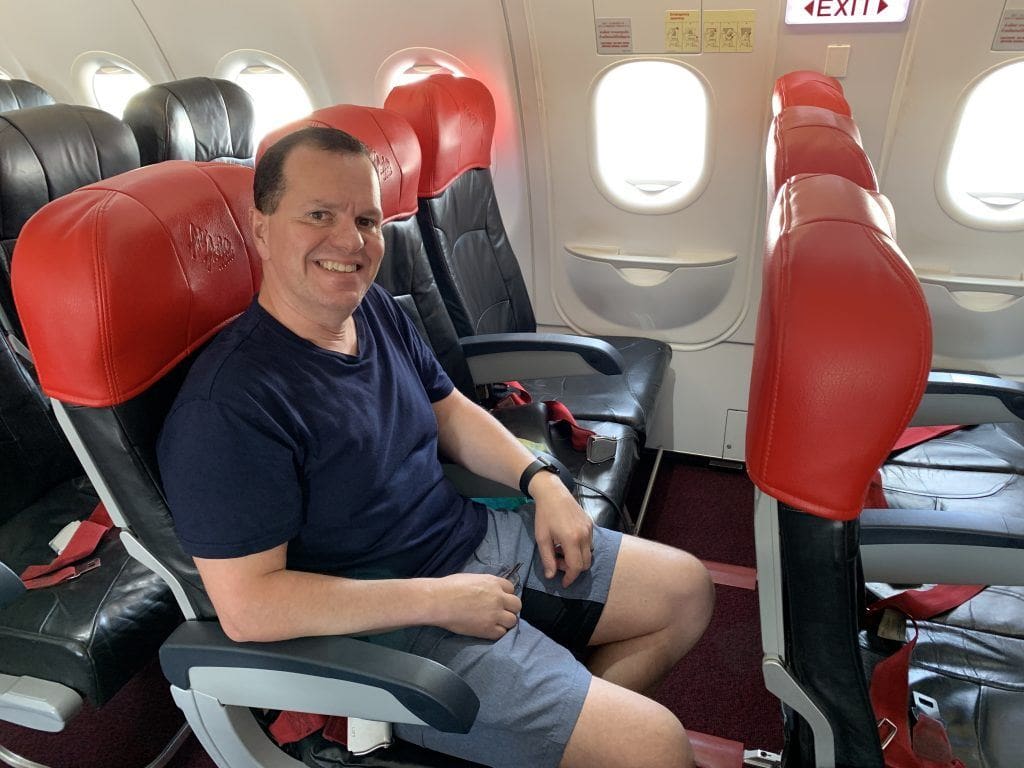 AirAsia Exit Row Hot Seat