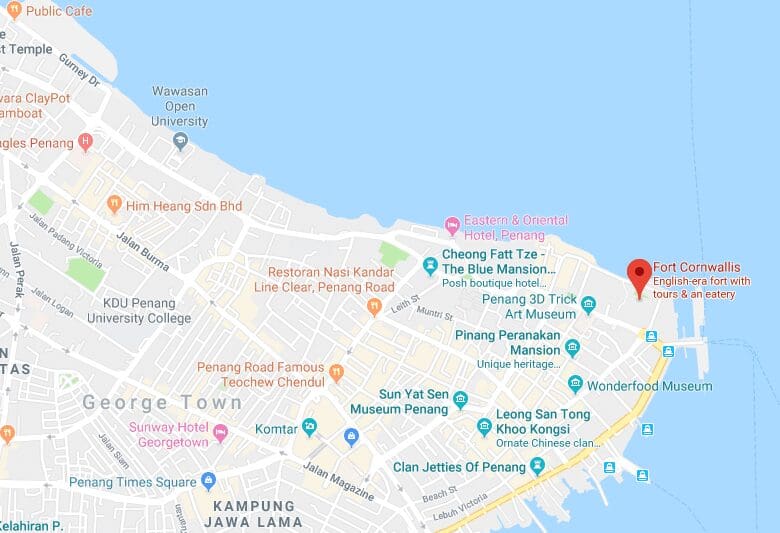 Fort Cornwallis Penang
