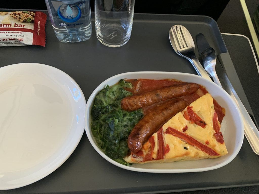 Qantas Business Class Hobart to Sydney