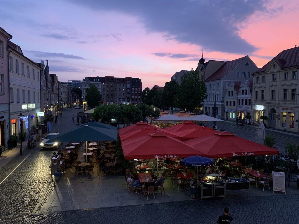 Cottbus Germany Altmarkt