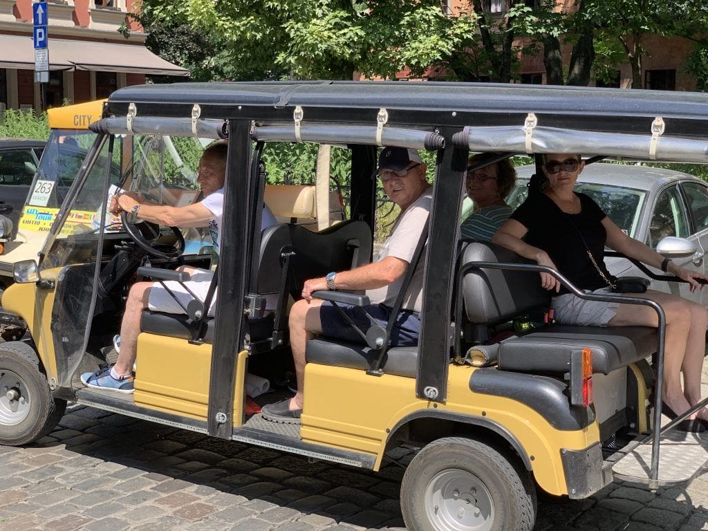 golf cart tour krakow