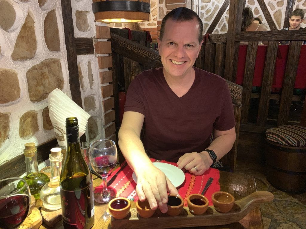Wine Tasting at Hadjidraganov's Cellars Restaurant