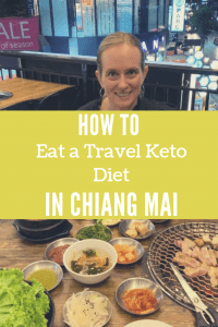 How to eat a travel keto diet in Chiang Mai