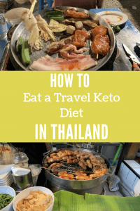 How to eat a travel keto diet in Thailand