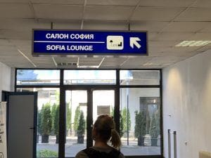 Sofia Lounge Sign Terminal 1