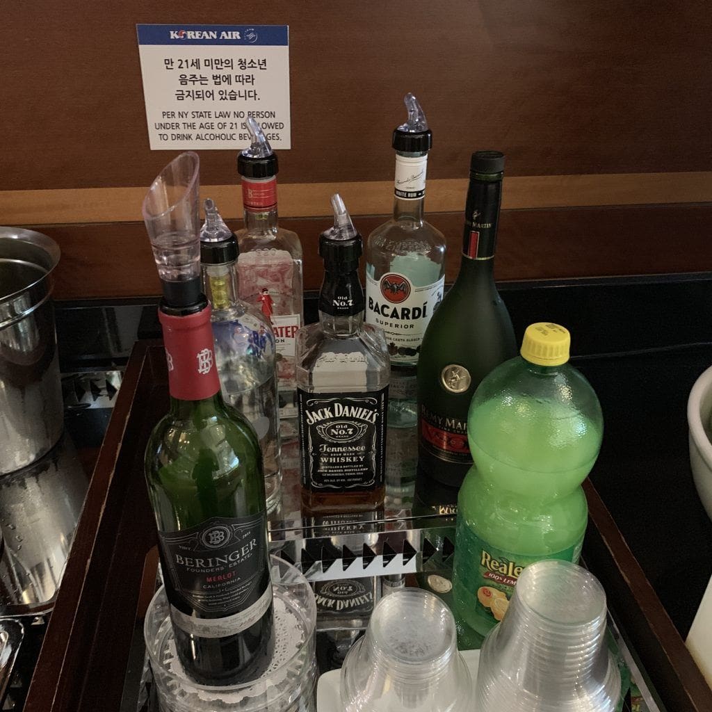 Liquor JFK Terminal 1 Priority Pass Lounge