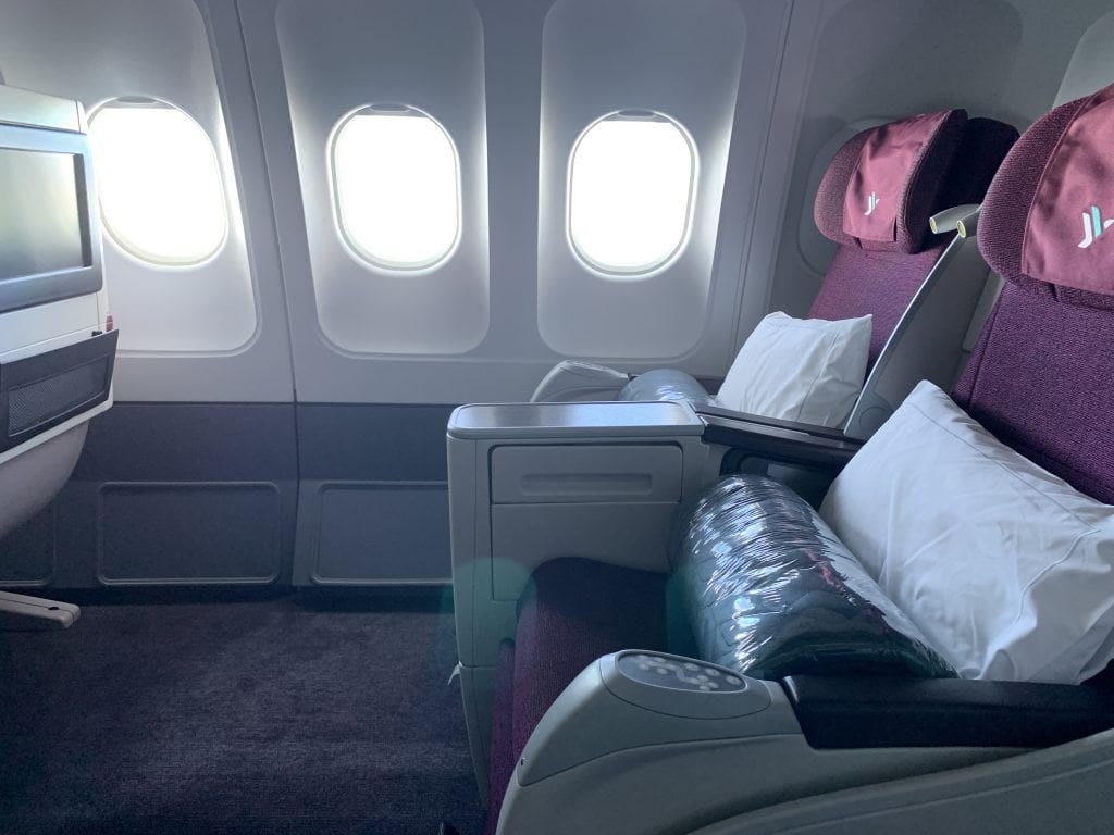Air Italy Business Class Empty Seats