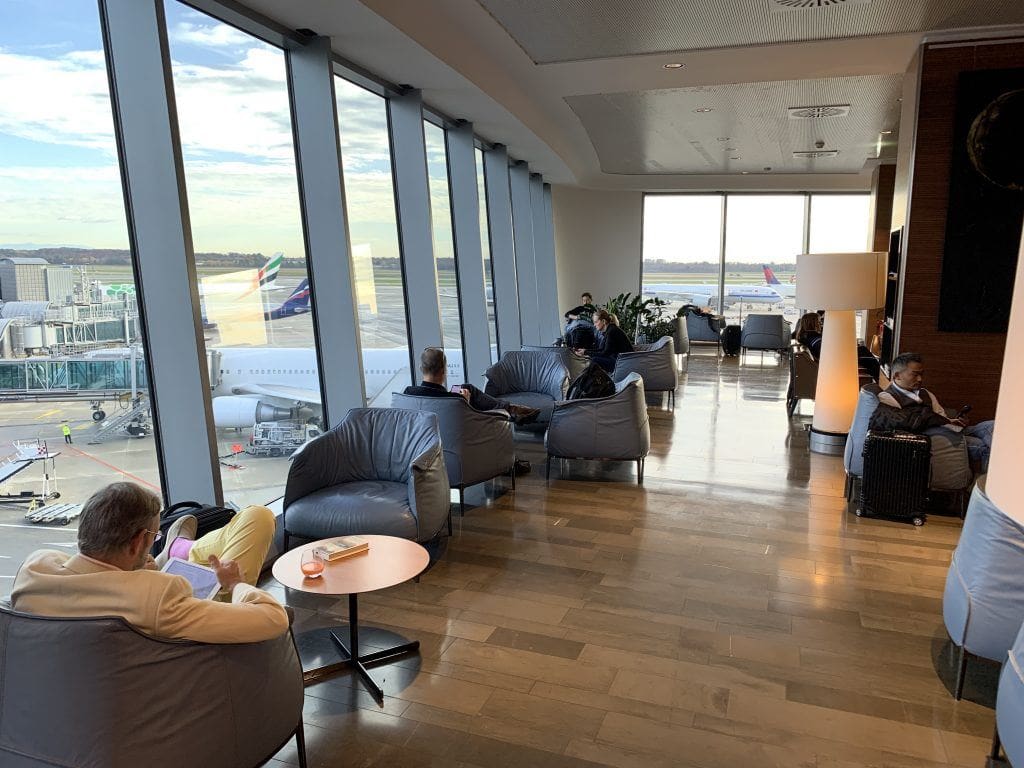 Priority Pass Lounge Malpensa Airport Terminal 1 Sala Seating