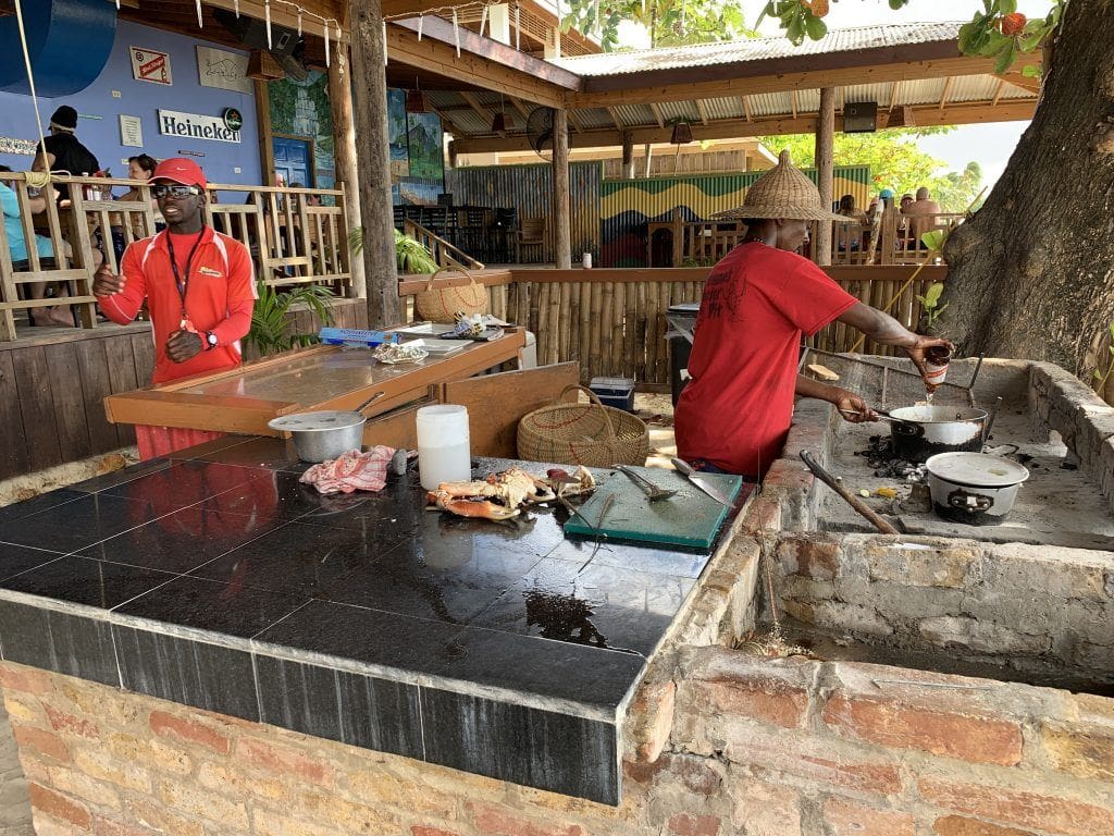 Keto in Jamaica Fireman's Lobster Pit Negril Jamaica