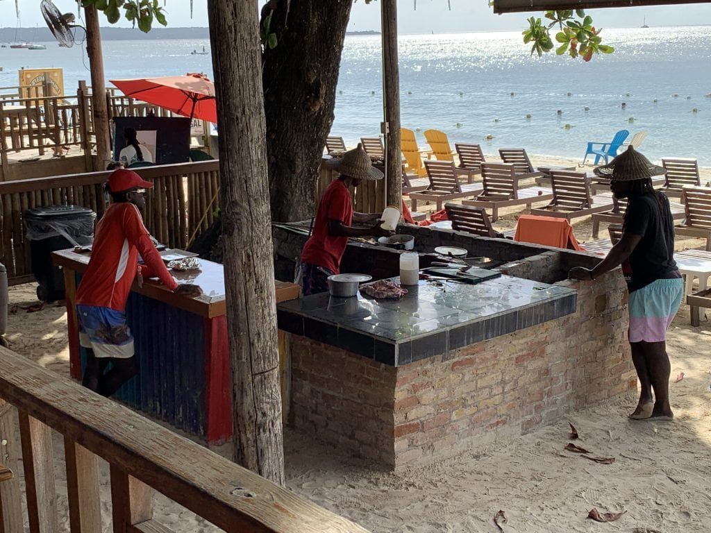 Keto in Jamaica Fireman's Lobster Pit Negril Jamaica
