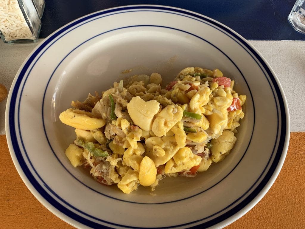 Keto Diet Ackee and Saltfish
