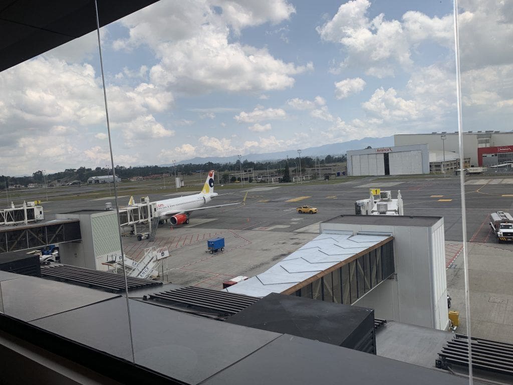 Medellin Airport Domestic Flight Priority Pass Lounge View
