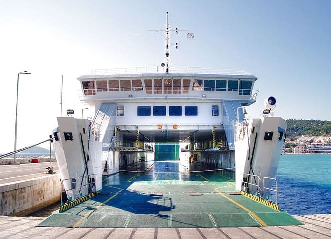 Car Ferry in Croatia