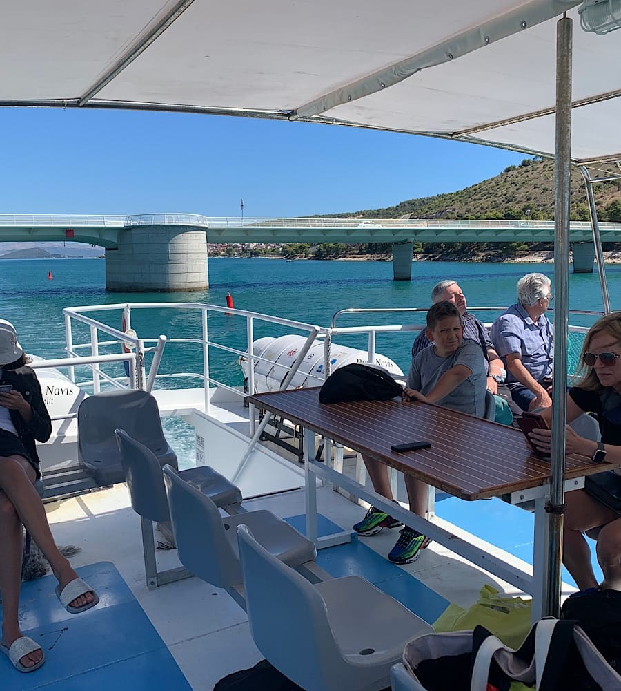 Croatia ferry Split to Trogir