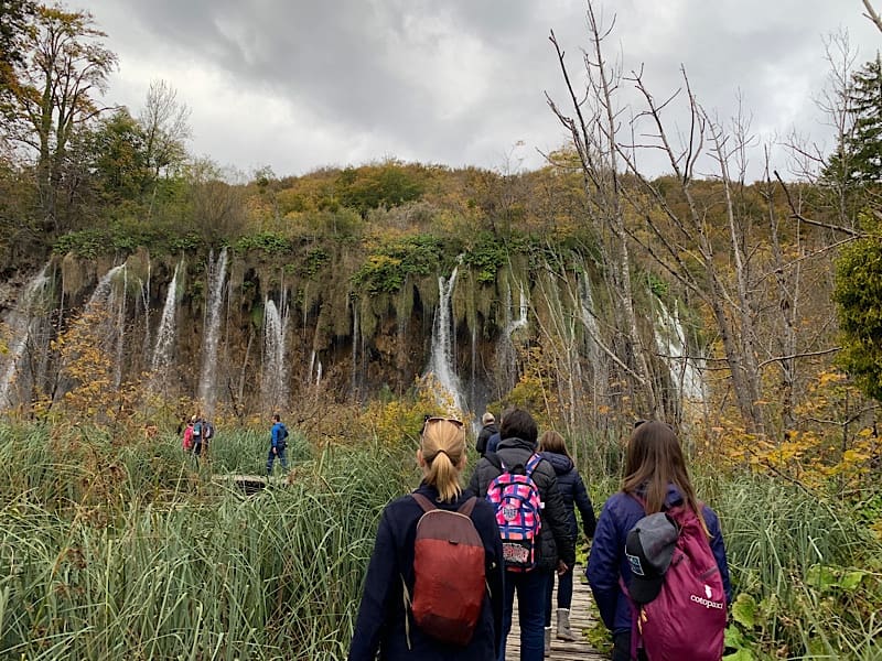 Croatia waterfall hike