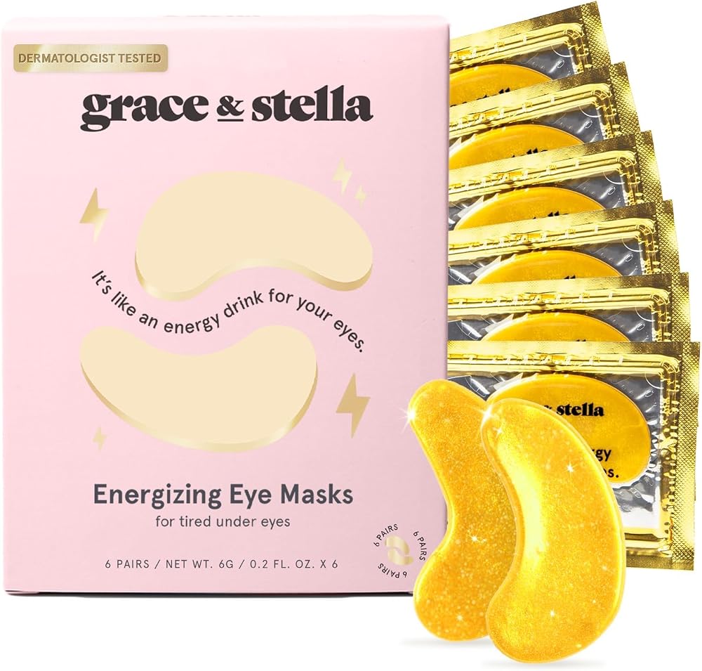 grace and stella gold under eye mask packets