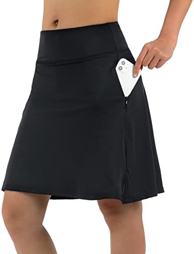 Travel Clothing Essentials 9 ANIVIVO knee length golf skort with pockets