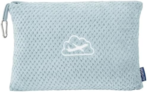 Travel Sleep Kit 7 BEDELITE jacquard fleece travel blanket with its own bag