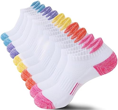 Travel Clothing Essentials 15 BUDERMMY cushioned running ankle socks