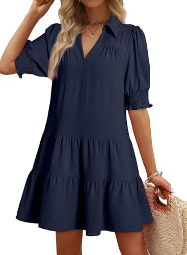 Summer Travel Clothing Essentials for Women 6 Dokotoo collared pleated midi dress