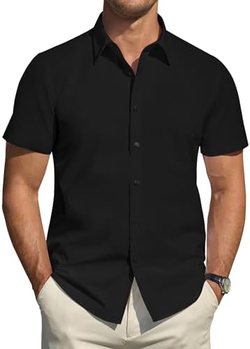 Matt's Travel Wardrobe for Men 3 J.VER short sleeve stretch dress shirt