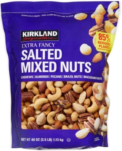 Kirkland Signature fancy mixed nuts jar