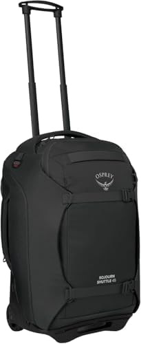 Lisa's Travel Product Picks 8 Black Osprey Sojourn Shuttle wheeled duffel
