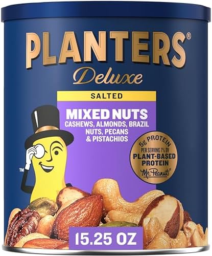 Planters deluxe mixed nuts jar