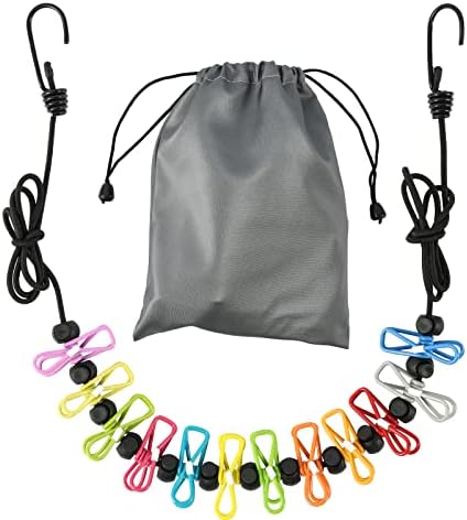 Travel Laundry Kit 4 Retractable portable travel clothesline