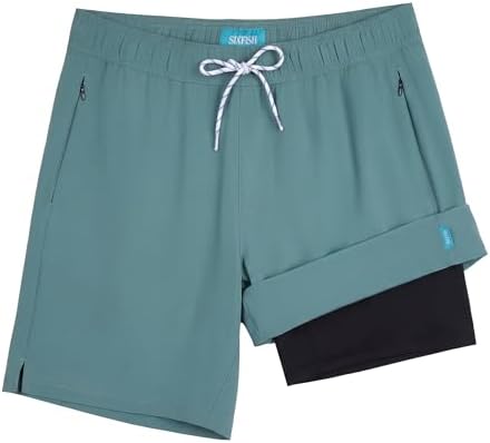Matt's Travel Wardrobe for Men 10 Sixfish men's swim trunks with compression liner