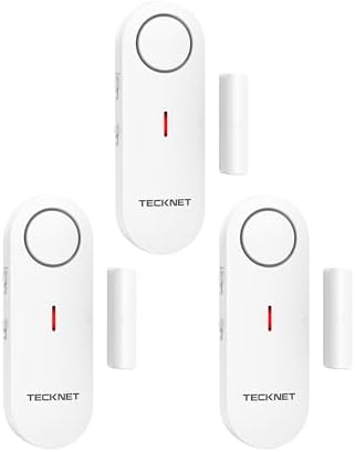 Travel Safety Essentials 8 TECKNET door and window alarm