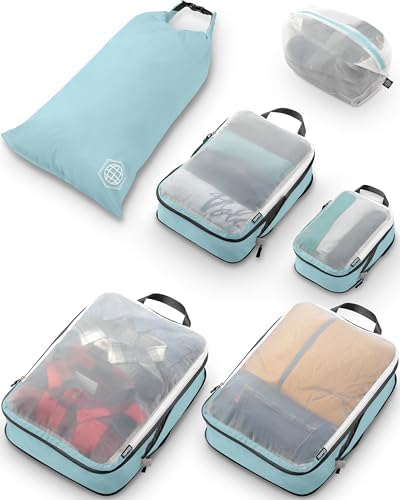 Lisa's Travel Product Picks 9 TRIPPED compression packing cubes set
