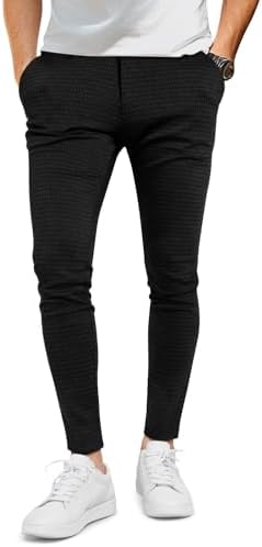 Matt's Travel Wardrobe for Men 7 GINGTTO men's slim fit stretch chino pants