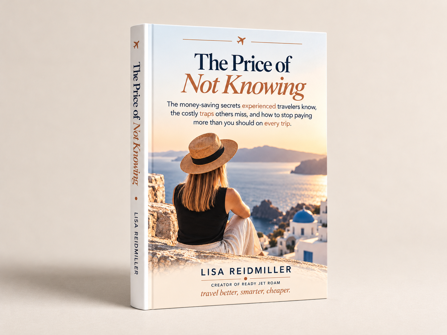 The Price of Not Knowing, shown as a printed book